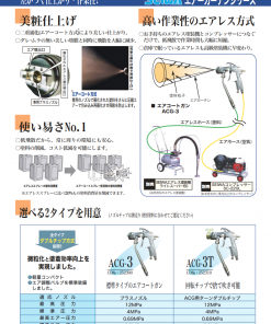 精和 エアーカーテンガン ACG-3T(エアカーテンガン)(ターン